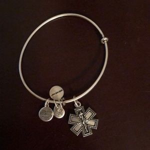 Alex and Ani medical charm bracelet